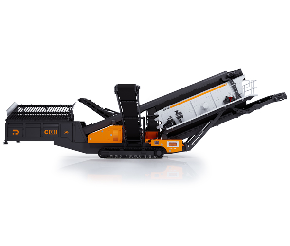 C8H履帶移動式篩分站